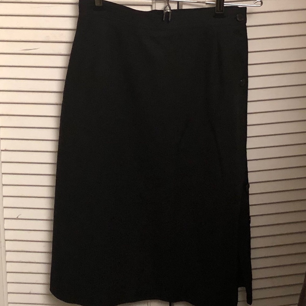 ✨NWOT✨ Jones New York Black Wrap Pencil Skirt